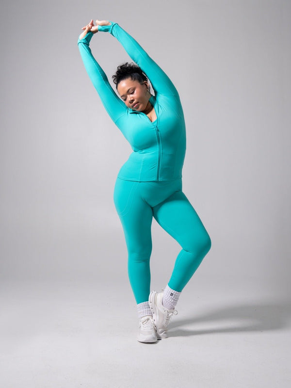 Rosa Jacket - Teal Me Later