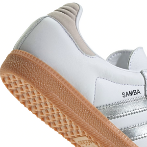Samba OG "Metallic White"