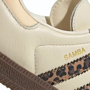 Samba OG "Leopard Cream White"